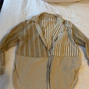 Madewell oversized cotton Button-Up Shirt